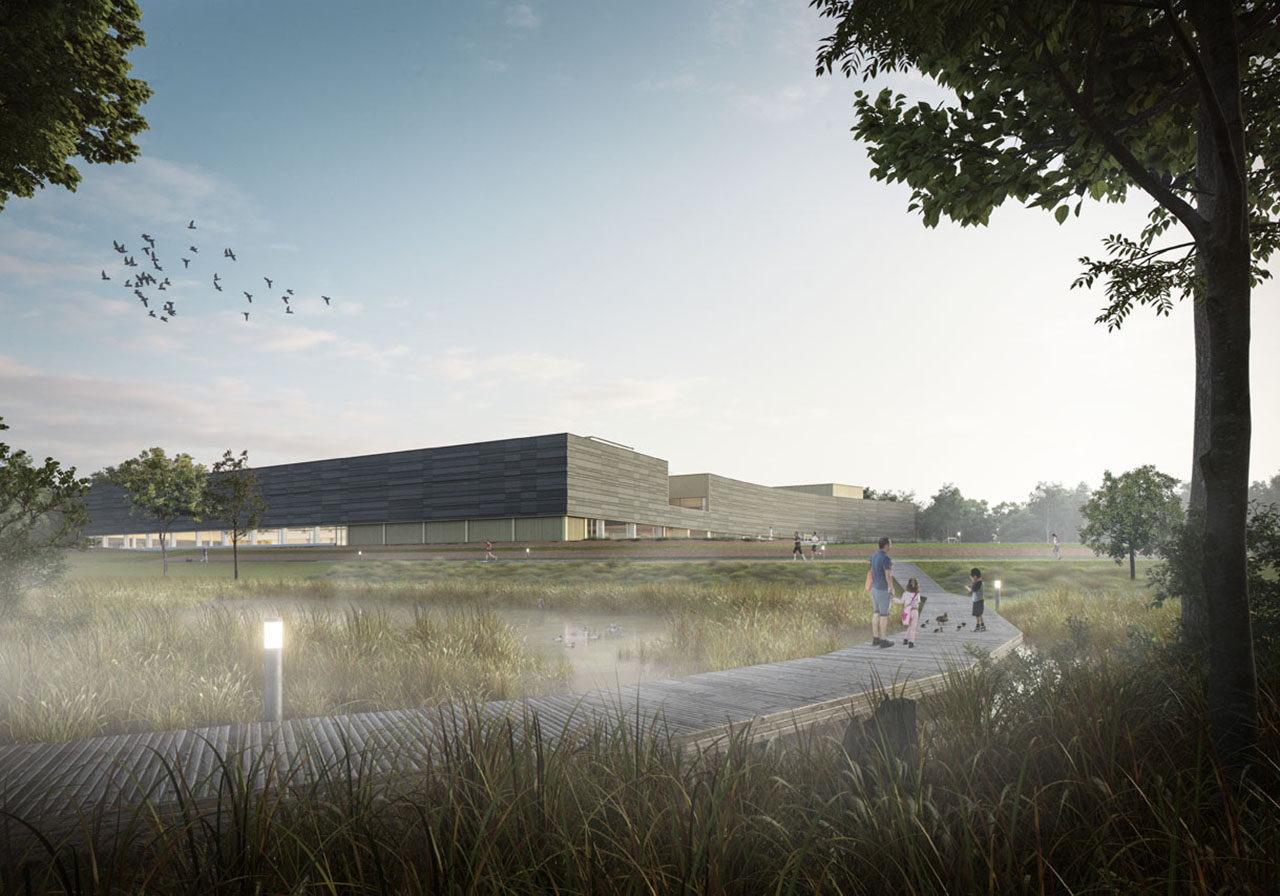 Nieuwbouw stedelijk zwembad Aalst (BE)