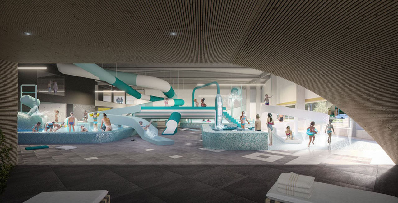 Nieuwbouw stedelijk zwembad Aalst (BE)