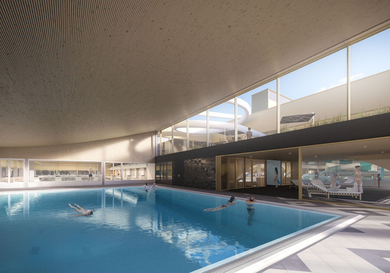 Nieuwbouw stedelijk zwembad Aalst (BE)