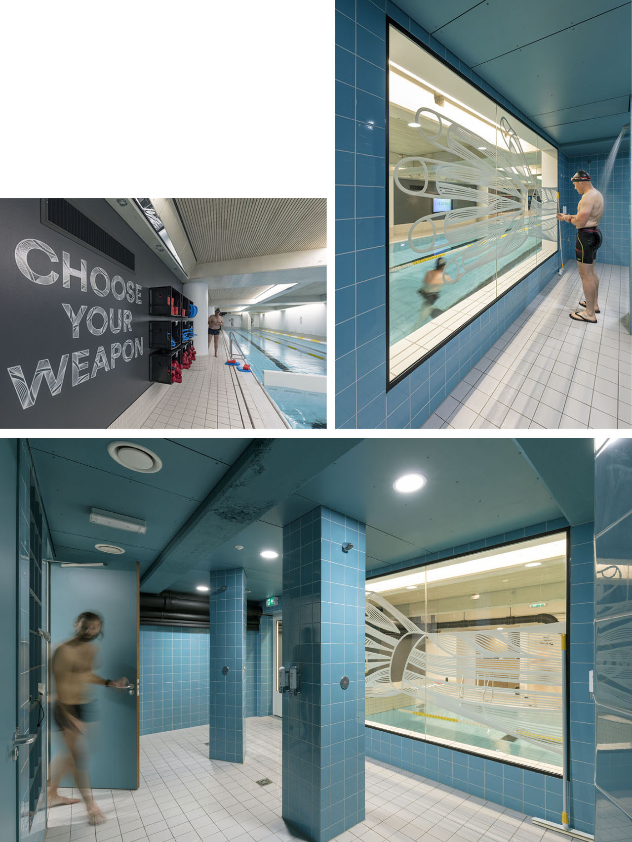 50m swimming pool The Student Hotel, Amsterdam